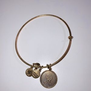 Alex and Ani “R” Bracelet